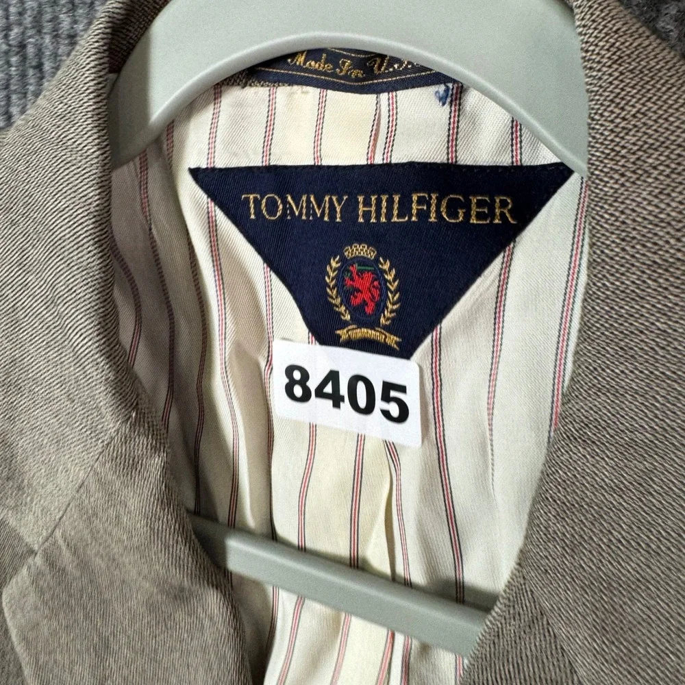 Vintage Tommy Hilfiger Blazer Mens 42S Wool USA Made Old Money Preppy Ivy League